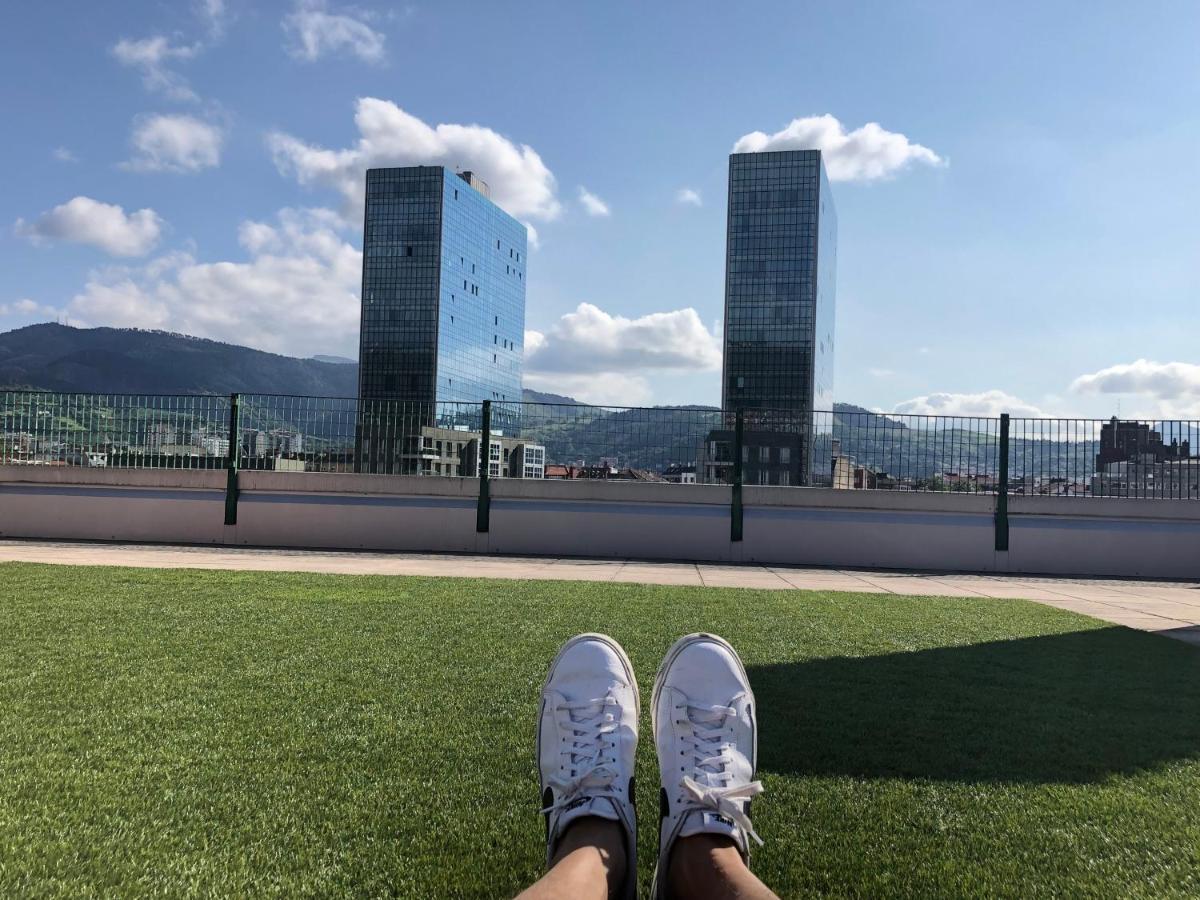 Apartamento Frente Al Guggenheim. Urbanizacion De Lujo En El Centro Bilbao Extérieur photo