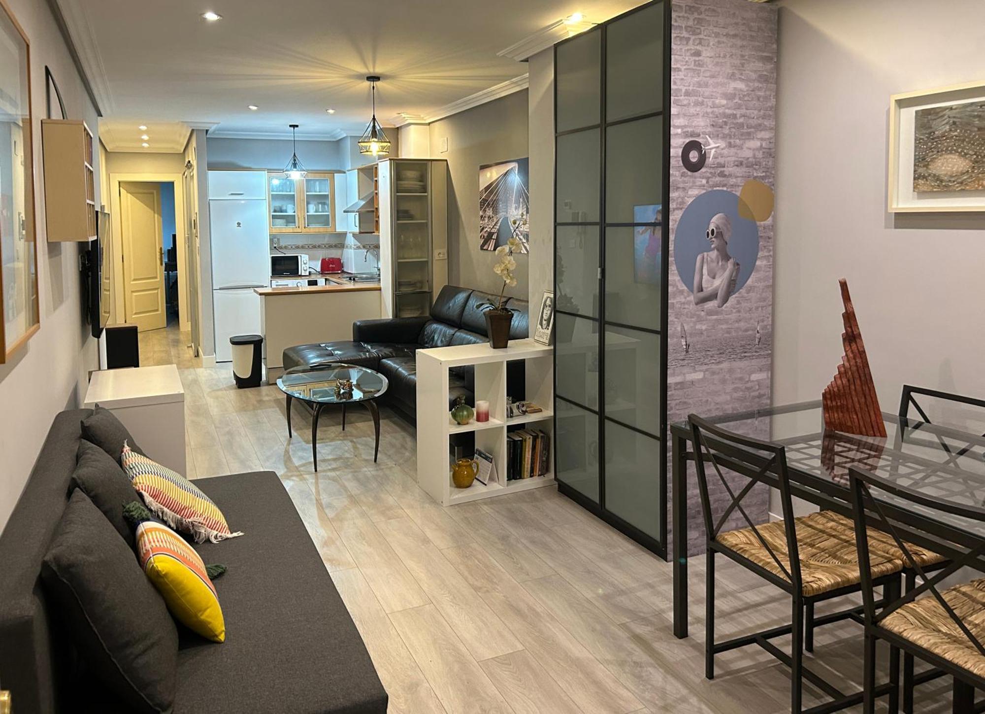 Apartamento Frente Al Guggenheim. Urbanizacion De Lujo En El Centro Bilbao Extérieur photo